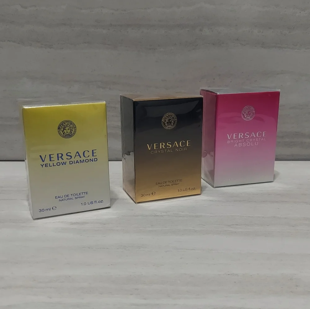 Versace Perfume Trio Set Parfume Cologne - Picture 2 of 4